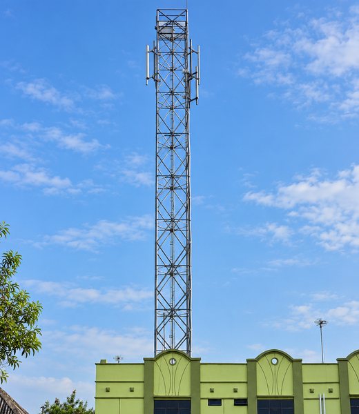 Roof top tower